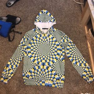 Trippy hoodie. Size S/M